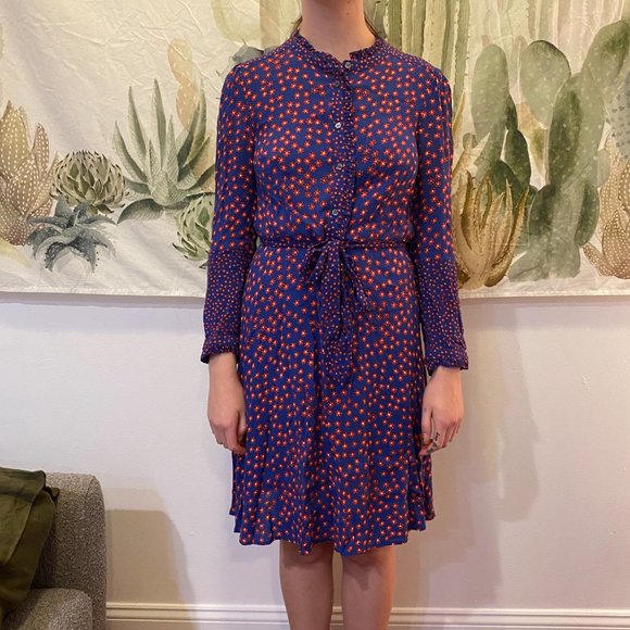 BODEN FLORAL MIDI DRESS - Picture 2 of 4